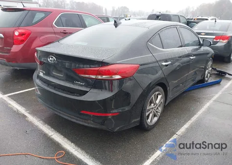 2017 Hyundai Elantra Limited из США, поврежденный, VIN 5NPD84LF5HH013195